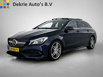 mercedes-benz cla shooting brake 180 automaat business solution amg style / panorama-dak / airco / cruise-ctr. / camera / stoelverw. / apk 09-2026