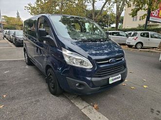 ford transit custom 2.2 tdci 155cv 9 posti gancio traino