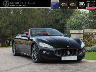 maserati grancabrio 4.7 v8 convertible 2dr petrol auto euro 4 (440 ps)