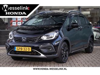 honda jazz - 1.5 e:hev advance crosstar - afn. trekhaak | dealer ond. | 1e eig. | magic seats | apple c