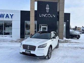 2021 lincoln corsair reserve, awd, premium package, 19 rims, 36