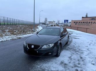 seat exeo 2.0 tdi bogata wersja, klima,duza navi grzane fotele biale blota • olx.pl