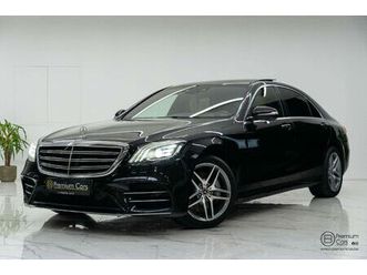 mercedes classe s 350 d l amg! ultra full options! chauffeur pack!