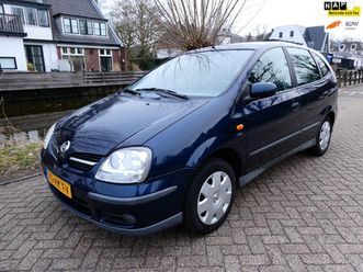 nissan almera tino 1.8 visia 116pk clima trekhaak 1250kg. hoge zit