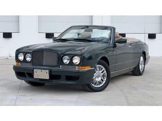 no reserve: 2k-mile 1998 bentley azure