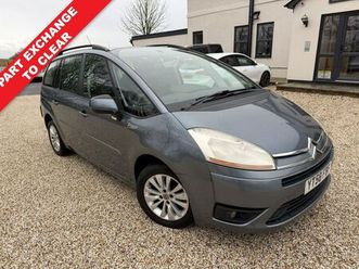2008 citroen grand c4 picasso 1.8 vtr+