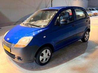 chevrolet matiz 0.8 2008 blauw 43.000 km — chevrolet — marktplaats