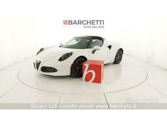 alfa romeo 4c 1750 tbi spider