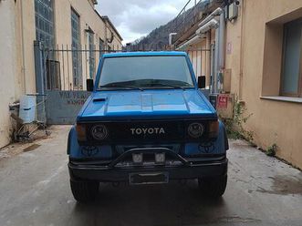 toyota lj70, faro tondo autocarro