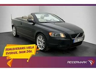 volvo c70 t5 220hk summum premium sound läder p-sensorer