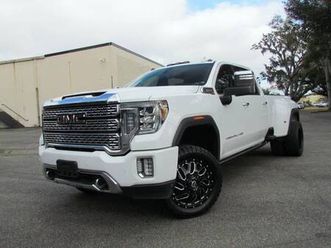 2021 gmc sierra 3500hd denali duramax diesel 4wd long bed dually