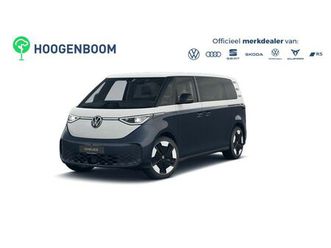 volkswagen id. buzz pro bulli limited edition 86 kwh lwb 7p. | 7 zits pakket | trekhaak, elektrisch uitklapbaar | velgen 'bromberg', 21 inch lichtmetaal | open 