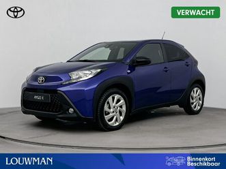 toyota aygo x 1.0 vvt-i s-cvt play automaat | parkeercamera | cruise control adaptief | apple carplay / android auto |