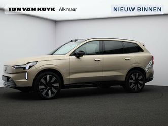 volvo ex90 twin motor ultra 7p. 111 kwh / trekhaak / head-up display / massage stoelen / 360 camera / pilot assist pack / 21