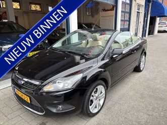 ford focus coupé-cabriolet 1.6 titanium leder/clima/cruise/stoelverw./nw apk