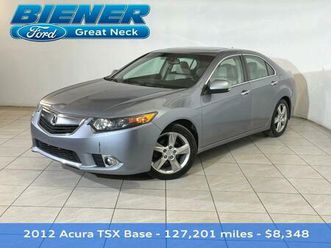 used 2012 acura tsx technology
