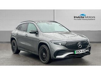 mercedes-benz eqa eqa 250+ 140kw amg line prem plus 70.5kwh 5dr auto
