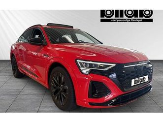 audi q8 sportback e-tron 55 quattro s-line b&o, panorama, selection