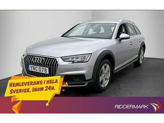 audi a4 allroad 2.0 tdi q proline drag värmare cockpit skinn
