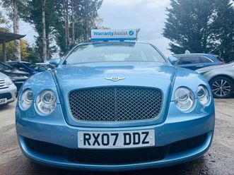 2007 bentley continental 6.0 w12 4dr auto saloon petrol automatic