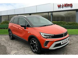 vauxhall crossland 1.2 turbo sri nav suv 5dr petrol manual euro 6 (start/stop) (130 ps)