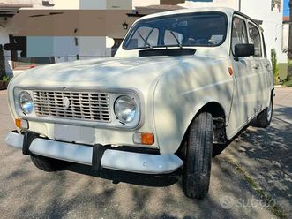renault 4 tl 950, iscritta asi