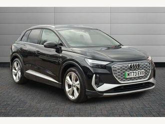 audi q4 150kw 40 82kwh s line 5dr auto