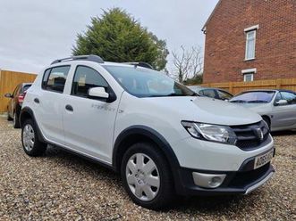 dacia sandero stepway with reliable 1.5dci renault engine, excellent condition