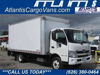 2018 hino 155 16’ box truck 5.0l diesel