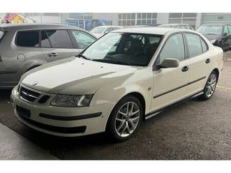 saab 9-3 sport 1.8t limousine in elegantem weiß