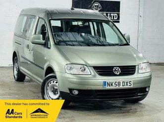 2008 volkswagen caddy maxi life 1.9 tdi pure drive dsg euro 4 5dr mpv diesel automatic