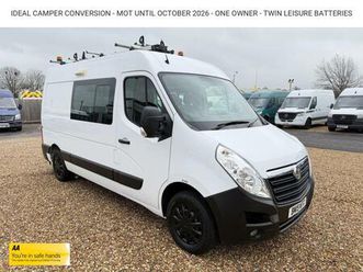 2019 vauxhall movano 2.3 cdti 3500 panel van 5dr diesel manual fwd l2 h2 euro 6 (130 ps) panel va...