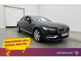 volvo s90 t5 inscription taklucka b&w kamera navi blis skinn