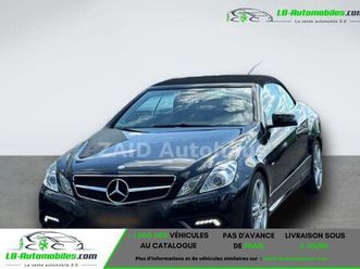 mercedes classe e cabriolet 350 bva