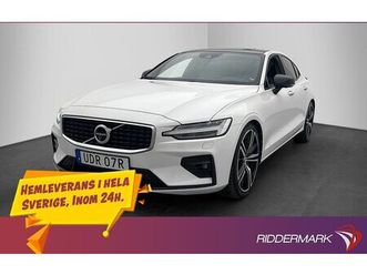 volvo s60 t5 r-design voc värmare hud 360 carplay drag