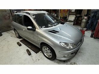 peugeot 206 sw 1.6 hdi trendy plus porlasztó hibás! 8 felni! 2 kulcs! 9 hónap vizsga