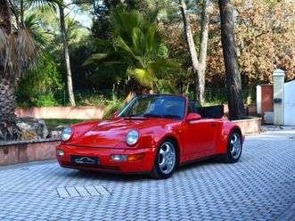 porsche 911 964 carrera 2 cabriolet tlu / wtl ( turbo look usine )