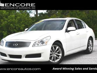 2008 infiniti g35 4 door journey rwd w/premium and navigation packages