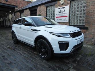 2016 land rover range rover evoque 2.0 si4 hse dynamic lux (start/stop) coupe 3d