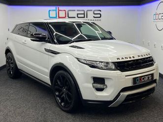 2011 land rover range rover evoque 2.2td dynamic lux coupe 3d auto