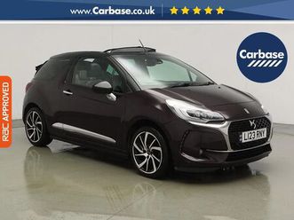 2017 ds ds 3 cabrio 1.6 thp prestige