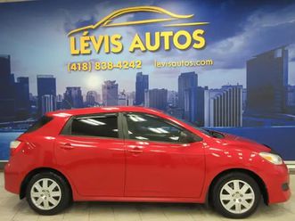 toyota matrix 2013 automatique air-climatisé bluetooth pneus hiv