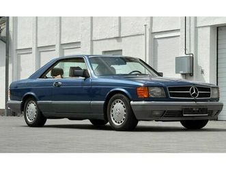 mercedes benz 420 sec w126 s-klasse coupé seltene farbkombination