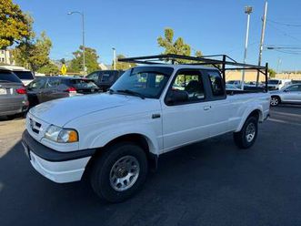 2003 mazda b3000 dual sport pickup truck white auto v6 clean title!!!!