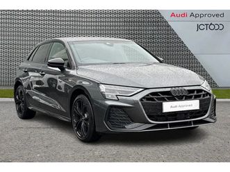 2025 audi a3 40 tfsi e black edition 5dr s tronic