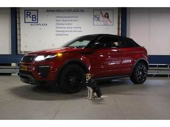 land rover range rover evoque - convertible 2.0 td4 hse dynamic aut / nap / org ned / red label