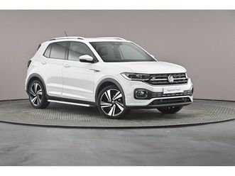 volkswagen t-cross - 1.0 tsi 110 r-line 5dr dsg