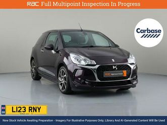 2017 1.6 thp prestige cabriolet 2dr petrol manual euro 6 (start/stop) (165 bhp)