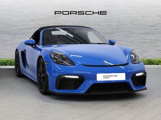 2023 porsche boxster 718 4.0 spyder pdk