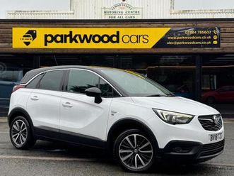 2018 vauxhall crossland x 1.6 turbo d [120] elite nav 5dr [start stop] hatchback diesel manual